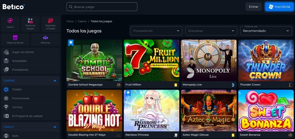 Betico casino