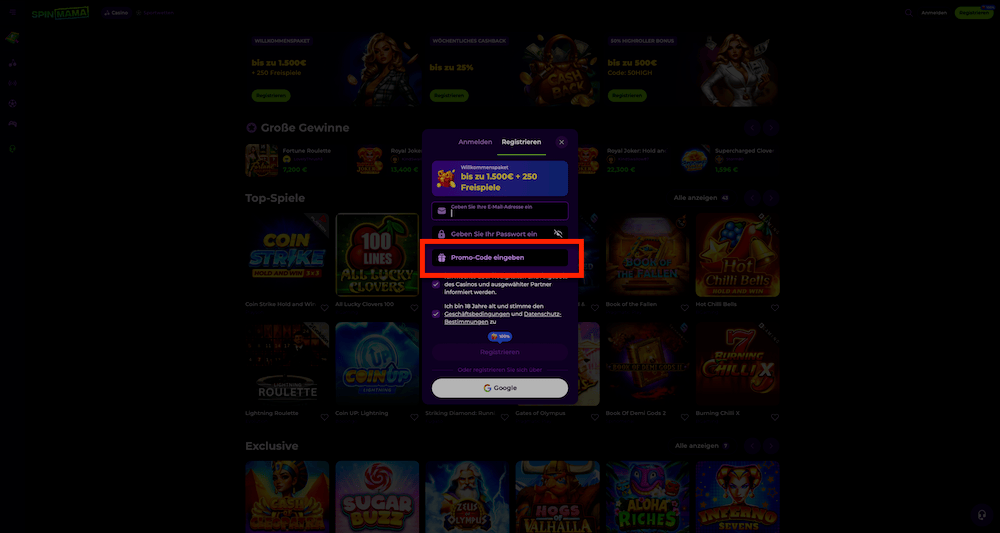 99364 Spinmama Promo Code
