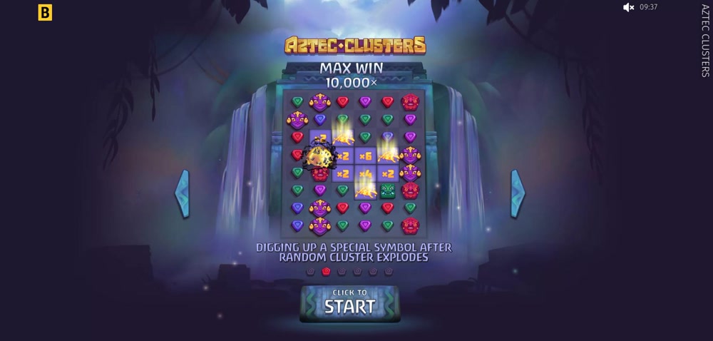 Aztec Clusters vás ohromí svou originální grafikou a vysokými výhrami