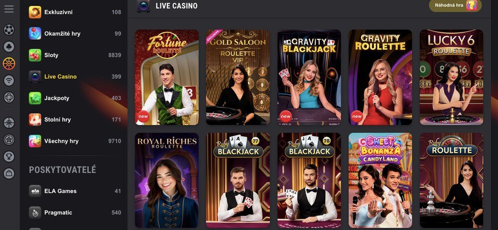 FEZbet live casino