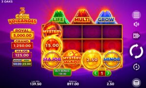 65416 3 Coin Volcanoes hra