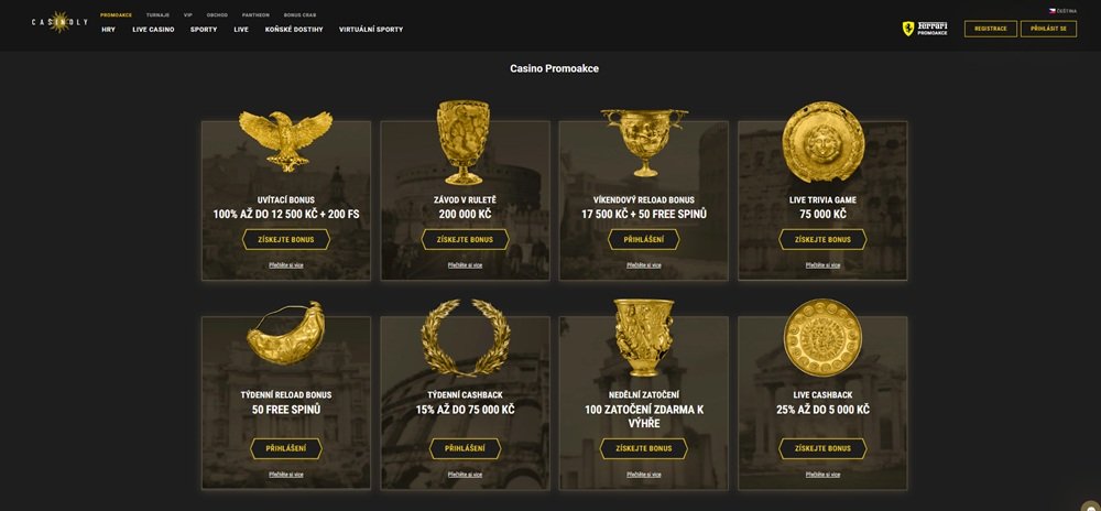 Casinoly free spins červen 2025