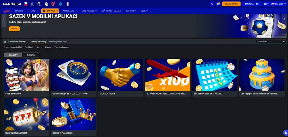 PariPesa free spins [červenec 2025]