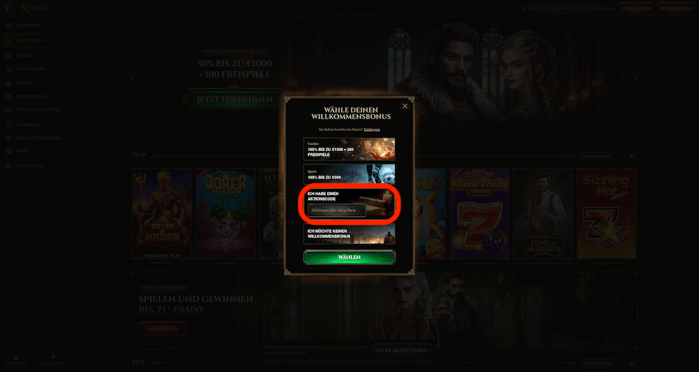 19476 Kyngs Promo Code