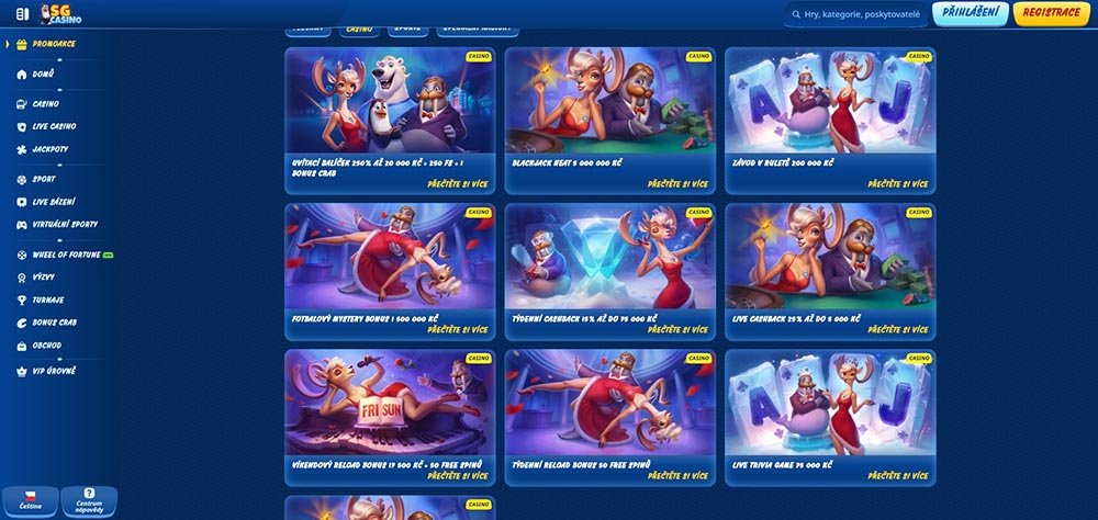 SGcasino free spins [červenec 2025]