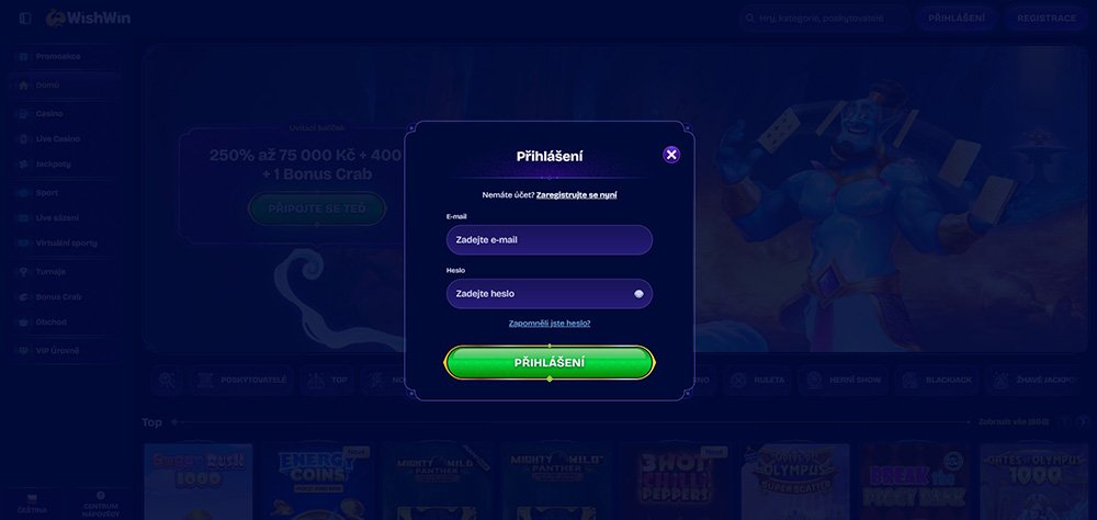 WishWin login [Návod na přihlášení]