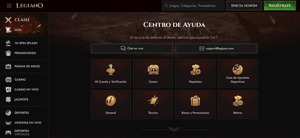 Legiano contacto