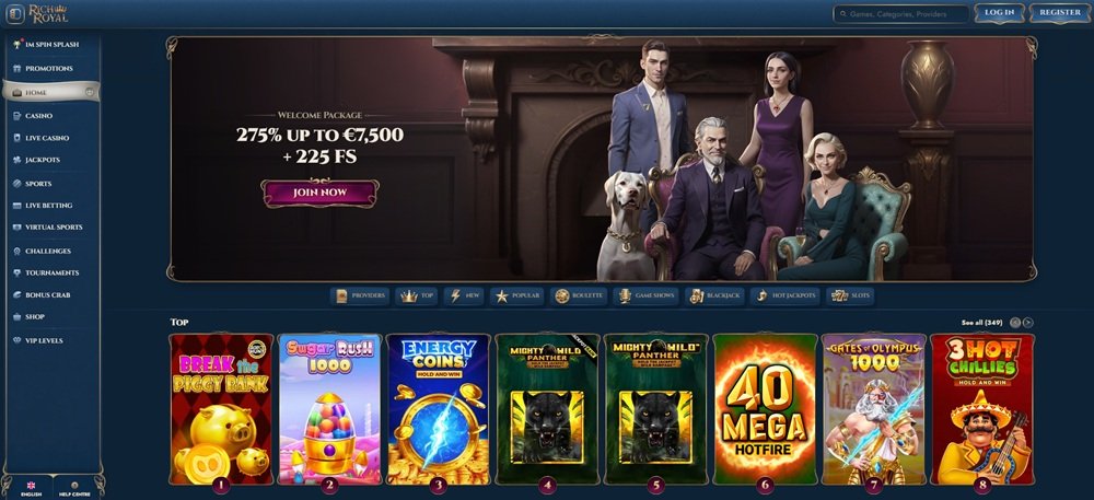 RichRoyal app