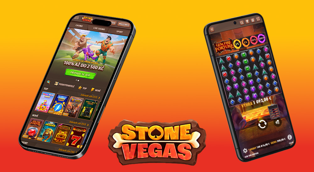Vista previa de la interfaz responsiva del casino online y la casa de apuestas Stone Vegas