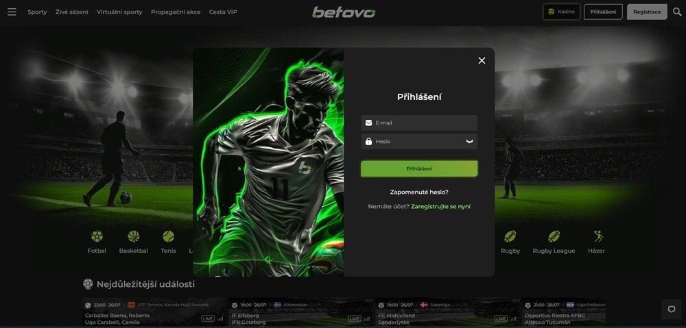 Betovo login