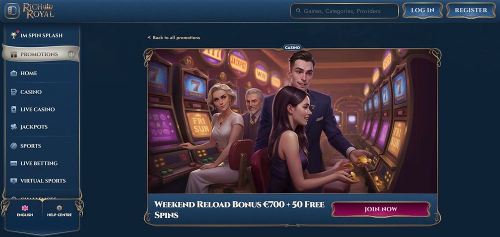 RichRoyal free spins