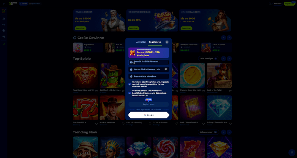 53114 Billionairespin Promo Code