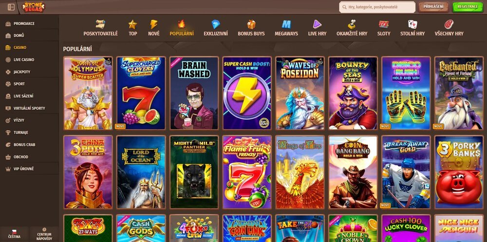 stone vegas nejlepší automaty