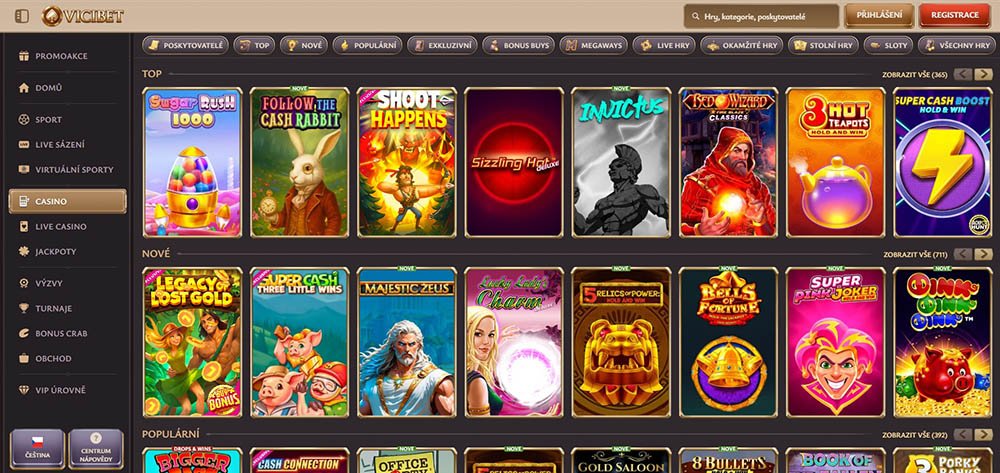 ViciBet automaty [Přehled TOP automatů]