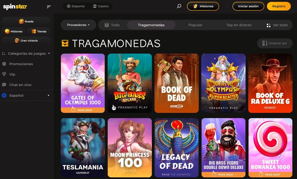 Spinstar.bet tragaperras