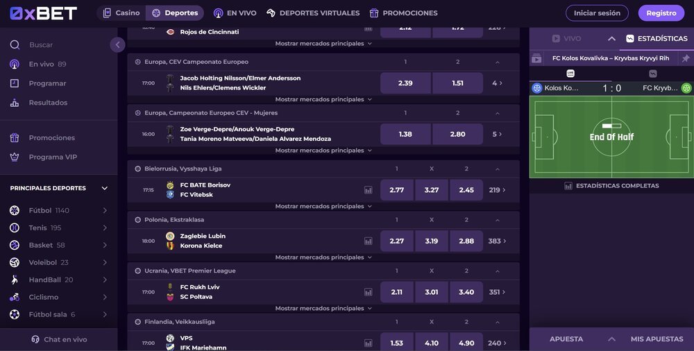 0xBET casa de apuestas