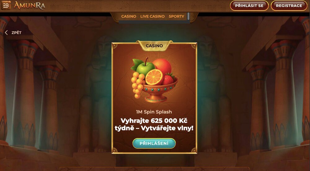 AmunRa 1M Spin Splash