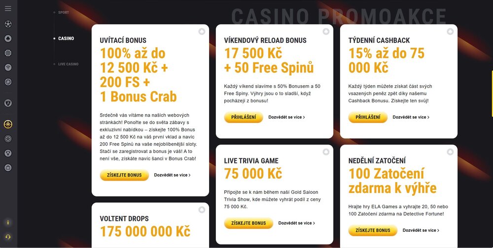 fezbet promoakce s free spiny září 2025