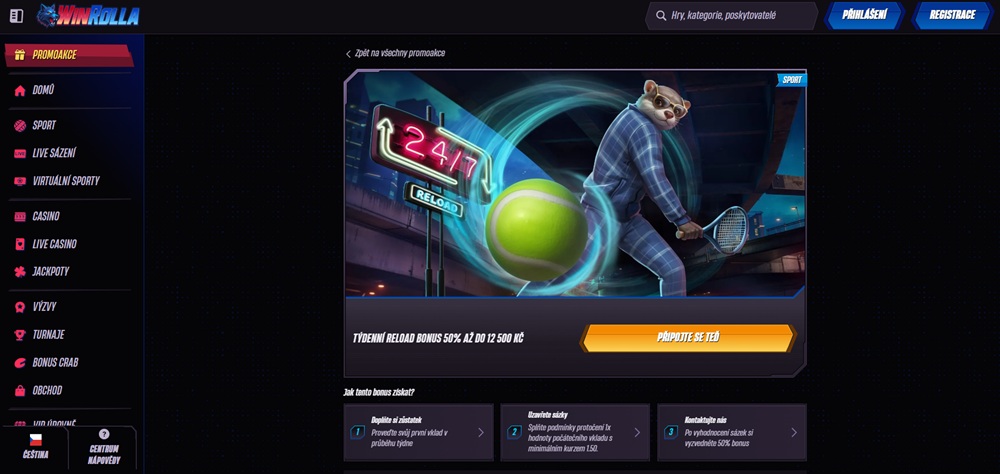 Win Rolla free spiny září 2025