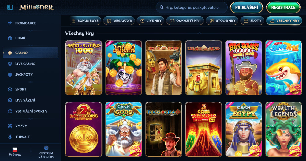 Resumen de las tragaperras TOP de Millioner