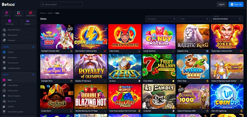 Betico slots [Top slots overview]