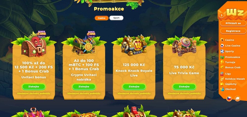 Wazamba free spins září 2025