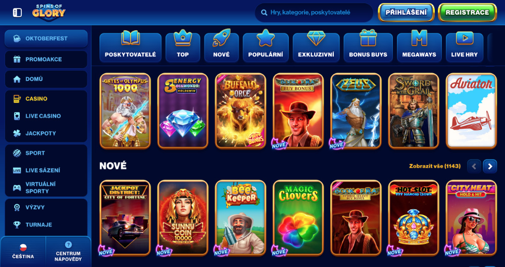 Spins of Glory automaty [Přehled TOP automatů]