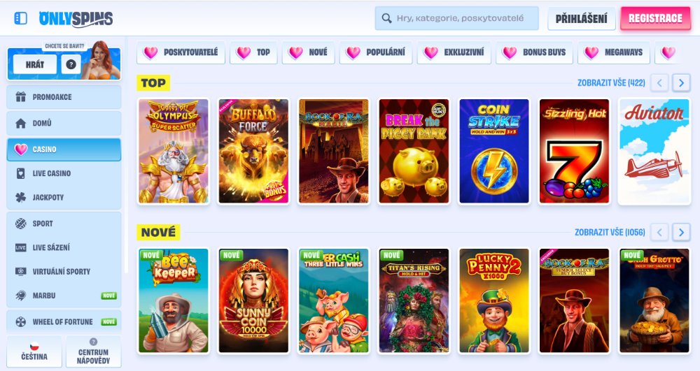 OnlySpins casino