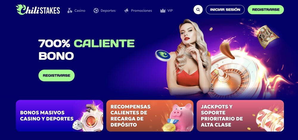 ChiliSTAKES bono sin depósito