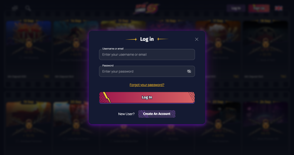 Spinlander login