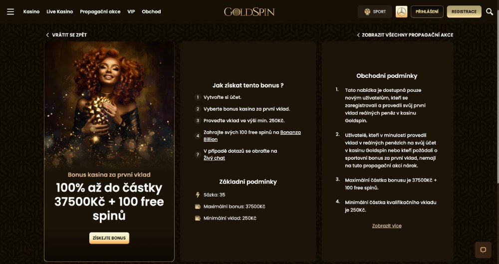 GoldSpin free spiny [Jak získat volná zatočení?]