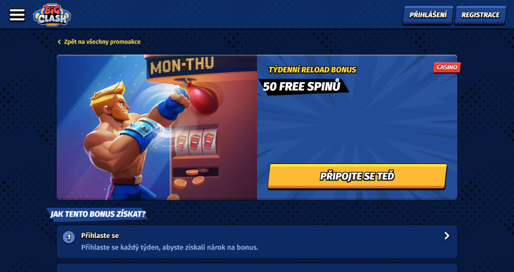 BigClash free spins