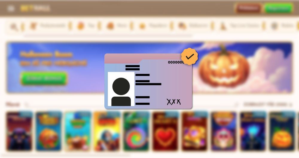 Verifikace v casinu BetHall