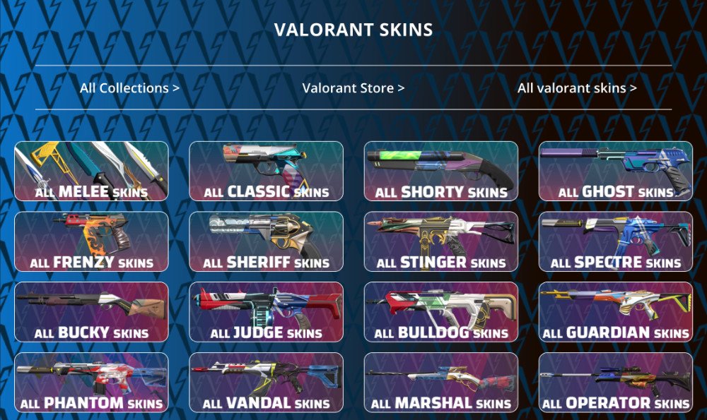 Valorant skiny