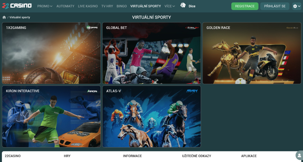 Sázková kancelář 22Casino