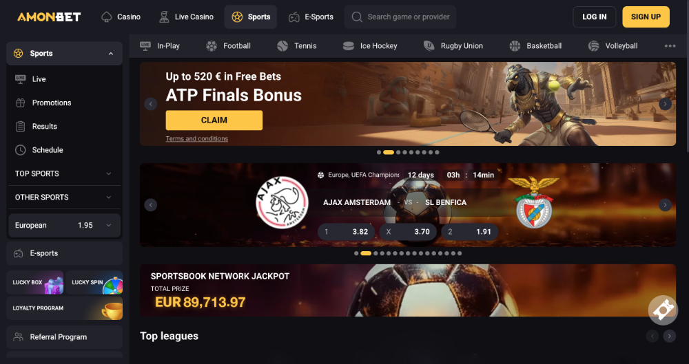 Sázková kancelář Amonbet