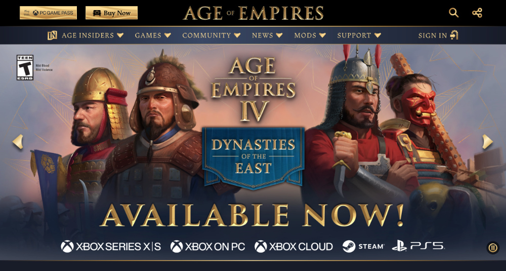 Age of Empires úvodní