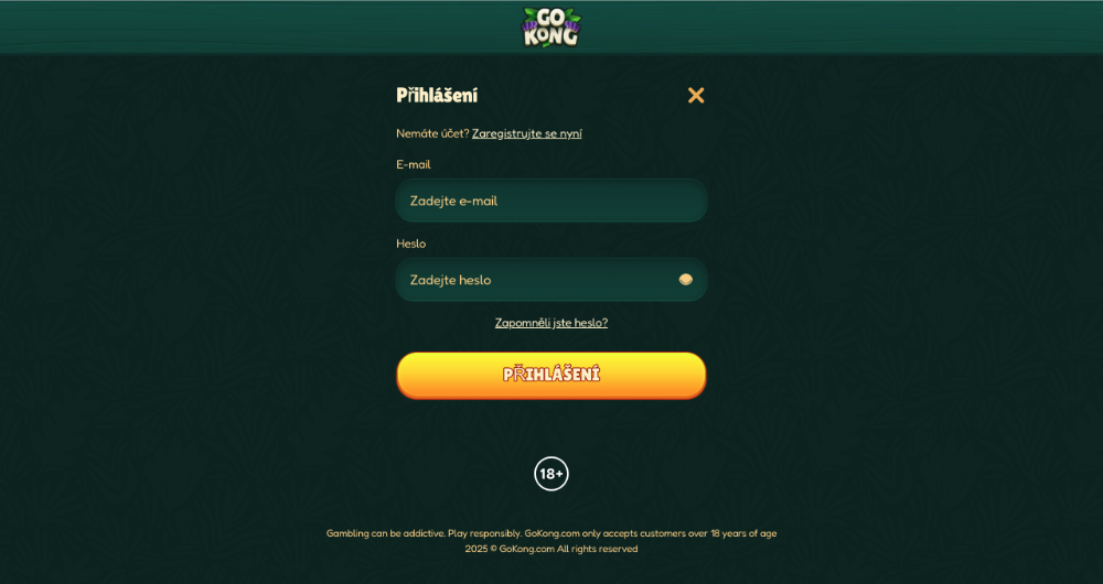 GoKong casino login