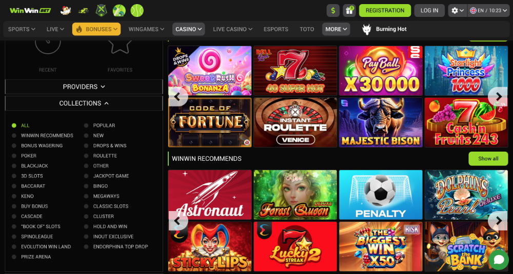 Online casino WinWin.bet