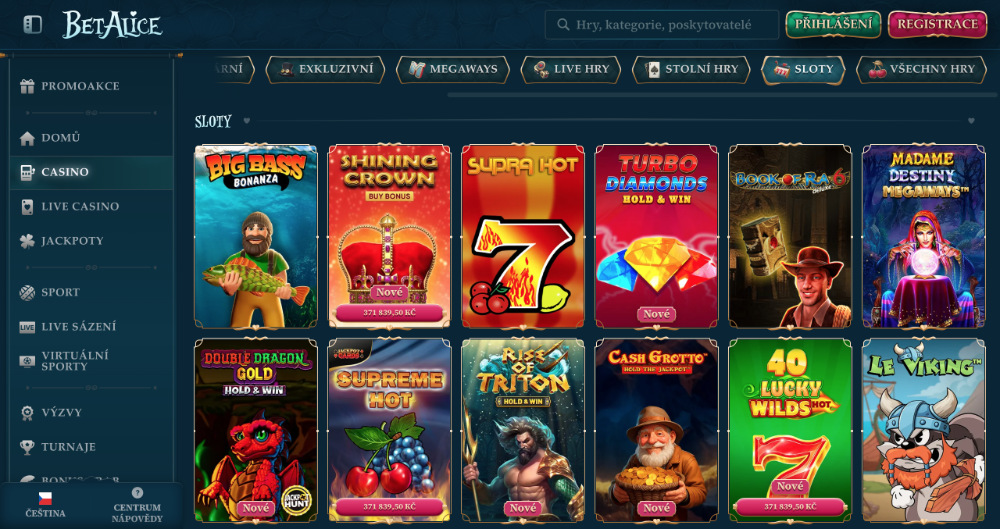 BetAlice automaty s vánoční tematikou [Vánoce 2025]