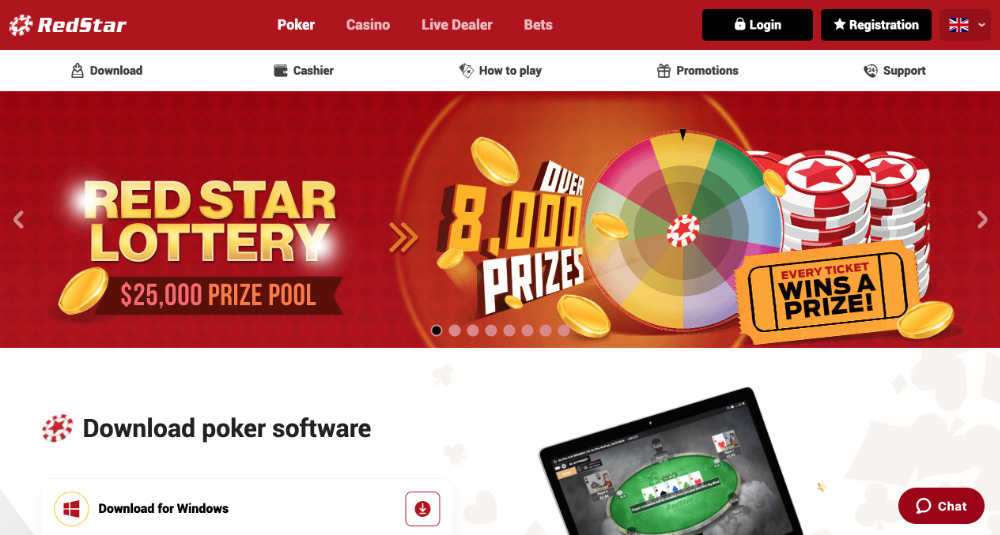 RedStar Poker casino