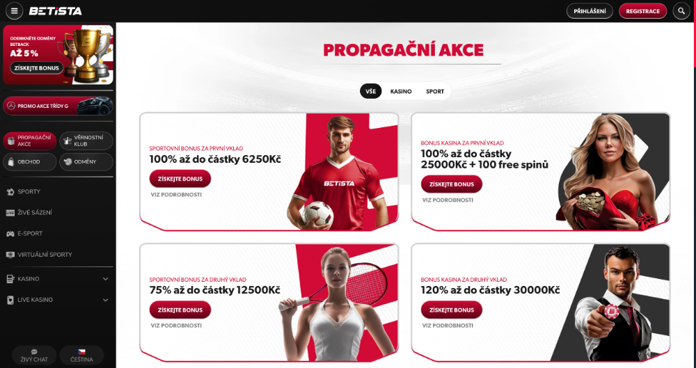 Betista bonusy [listopad 2025]
